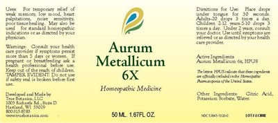 Display Panel (Aurum Metallicum 6x Otc V1)